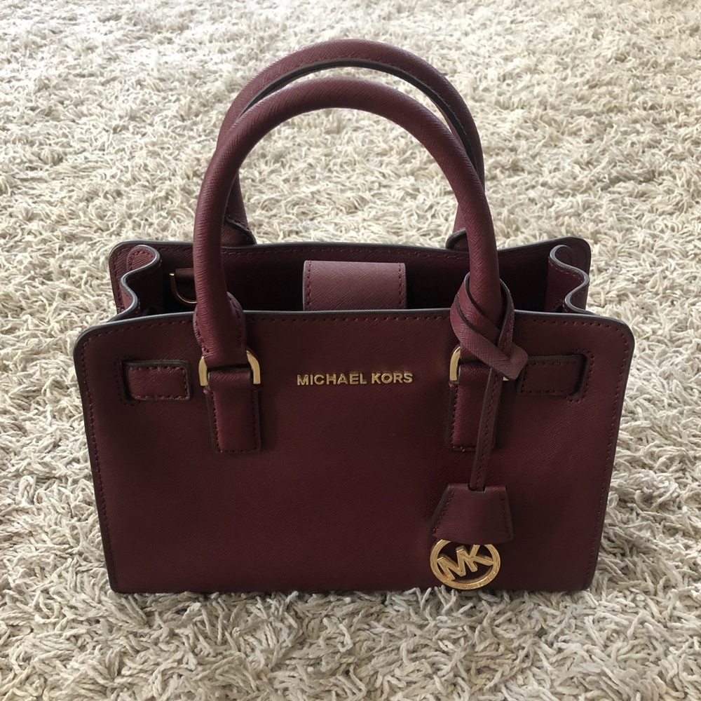 Michael Kors Burgundy Bag